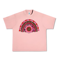 Salmon valentine's day sunflower rainbow Urban Heavy Tee - RanaPortraitStore