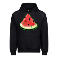 Black watermelon sliece Urban Hoodie - Jasminsmagicworld