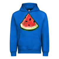 Cobalt watermelon sliece Urban Hoodie - Jasminsmagicworld