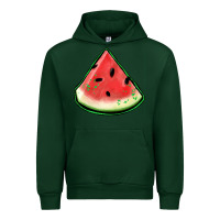 Foreset Green watermelon sliece Urban Hoodie - Jasminsmagicworld