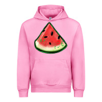 Fuchsia Pink watermelon sliece Urban Hoodie - Jasminsmagicworld