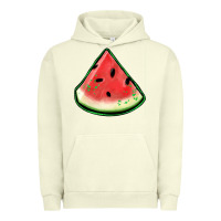 Pigment Pistachio watermelon sliece Urban Hoodie - Jasminsmagicworld
