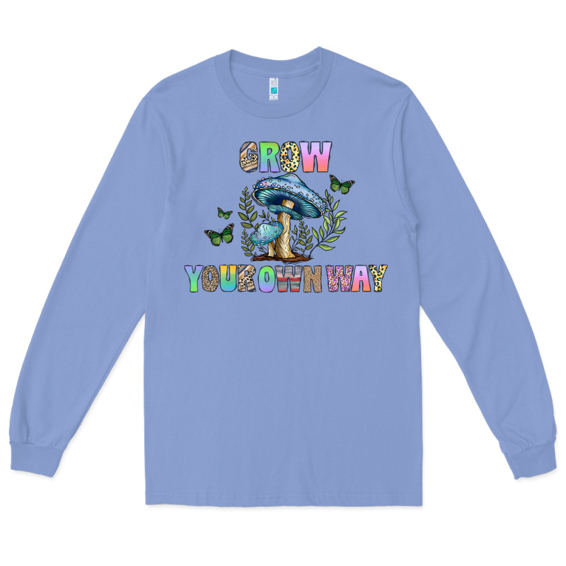 Grow Your Own Way Long Sleeve Tee by CowhideDigitalArt | Teevron