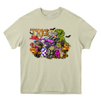 Mossy trick rawr treat Heavy Core Tee - FaDigitalArtStudio