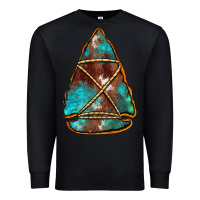 Black turquoise cowhide arrowhead Premium Sweatshirt - Jasminsmagicworld