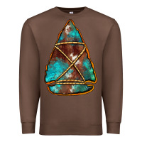 Chestnut turquoise cowhide arrowhead Premium Sweatshirt - Jasminsmagicworld