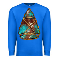True Royal turquoise cowhide arrowhead Premium Sweatshirt - Jasminsmagicworld