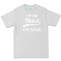 Dove Grey im the oldest i make the rules siblings family Premium Tee - linhVisuals