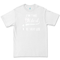 White im the oldest i make the rules siblings family Premium Tee - linhVisuals