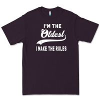 Plum im the oldest i make the rules siblings family Premium Tee - linhVisuals