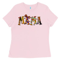 Bubblegum Pink halloween mama Ladies Tee - BundleAndBundleShop