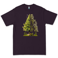 Plum into the forest hiking tree Premium Tee - linhVisuals
