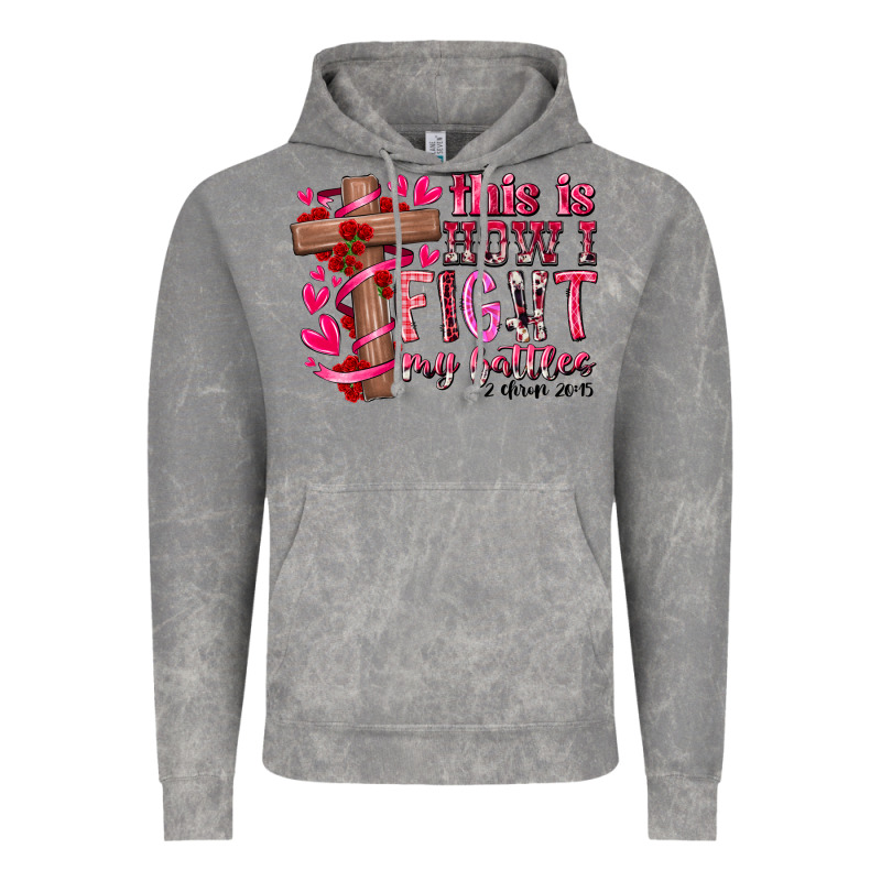 This Is How I Fight My Battles Vintage Hoodie by RacoonDesign | Teevron