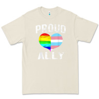 Bone proud ally lgbt rainbow heart gay pride month Premium Tee - linhVisuals