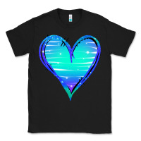 Black Mermaid Heart Classic Tee - Jasminsmagicworld