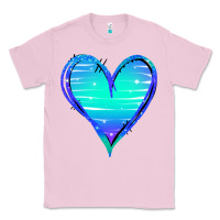 Bubblegum Pink Mermaid Heart Classic Tee - Jasminsmagicworld