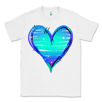 White Mermaid Heart Classic Tee - Jasminsmagicworld