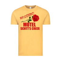 Vintage Mustard rosebud  motel schtts creex Vintage Tee - Bettercallsaul