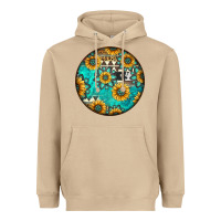 Mushroom Round western pattern Heavyweight Hoodie - Jasminsmagicworld