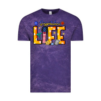 Cloud Purple name tribute to first responder dispatchers Vintage Tee - CowhideDigitalArt