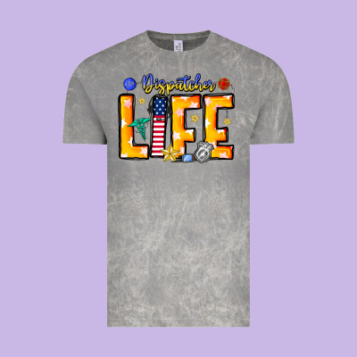Name Tribute To First Responder Dispatchers Vintage Tee Designed By Cowhidedigitalart