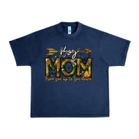 Navy Boy Mom From Son Up To Son Down Urban Heavy Tee - CowhideDigitalArt