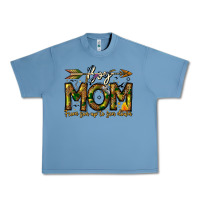 Pebble Blue Boy Mom From Son Up To Son Down Urban Heavy Tee - CowhideDigitalArt