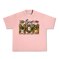 Salmon Boy Mom From Son Up To Son Down Urban Heavy Tee - CowhideDigitalArt
