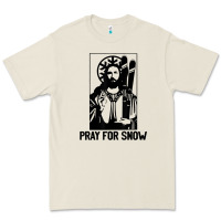 Bone jesus christmas pray for snow Premium Tee - linhVisuals
