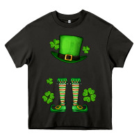 Asphalt Custom name St. Patrick's leprechaun Heavy Core Tee - OliviaCreatesArt