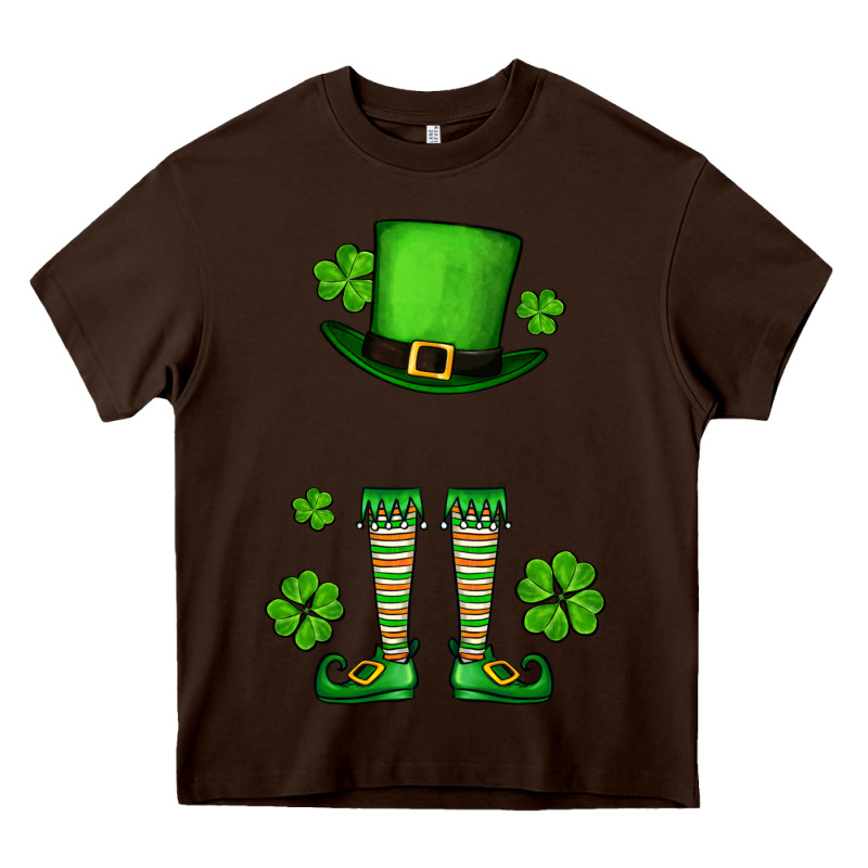 Custom Name St. Patrick's Leprechaun Heavy Core Tee by OliviaCreatesArt | Teevron