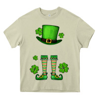 Mossy Custom name St. Patrick's leprechaun Heavy Core Tee - OliviaCreatesArt