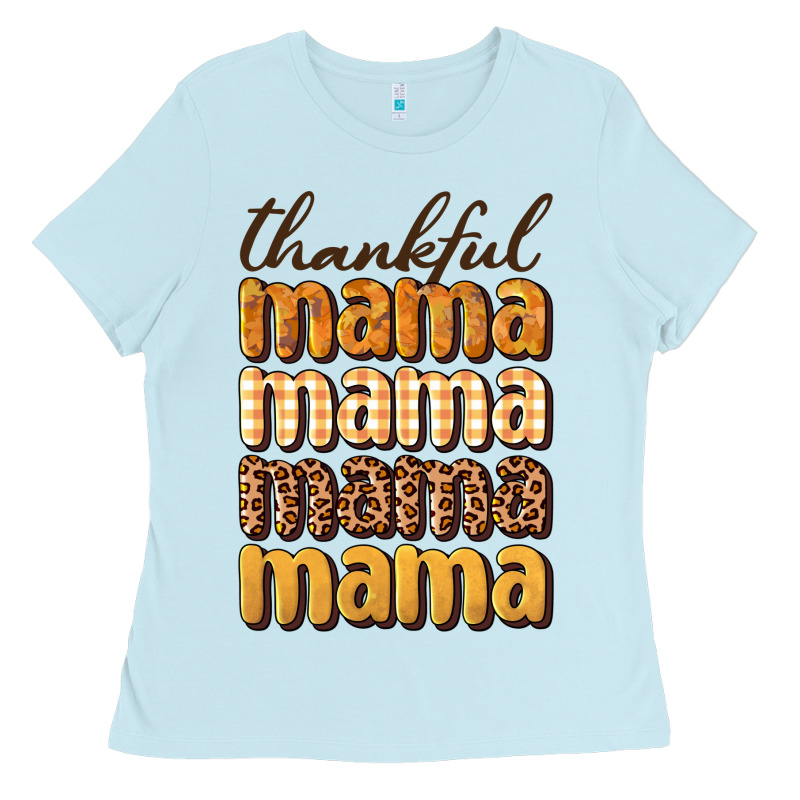 Thankful Mama Ladies Tee by BundleAndBundleShop | Teevron