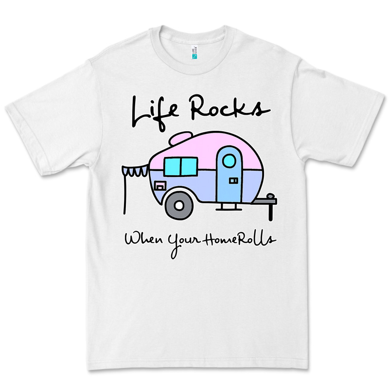 Camping Camper Life Rocks When Your Premium Tee by linhVisuals | Teevron