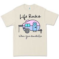 Bone camping camper life rocks when your Premium Tee - linhVisuals