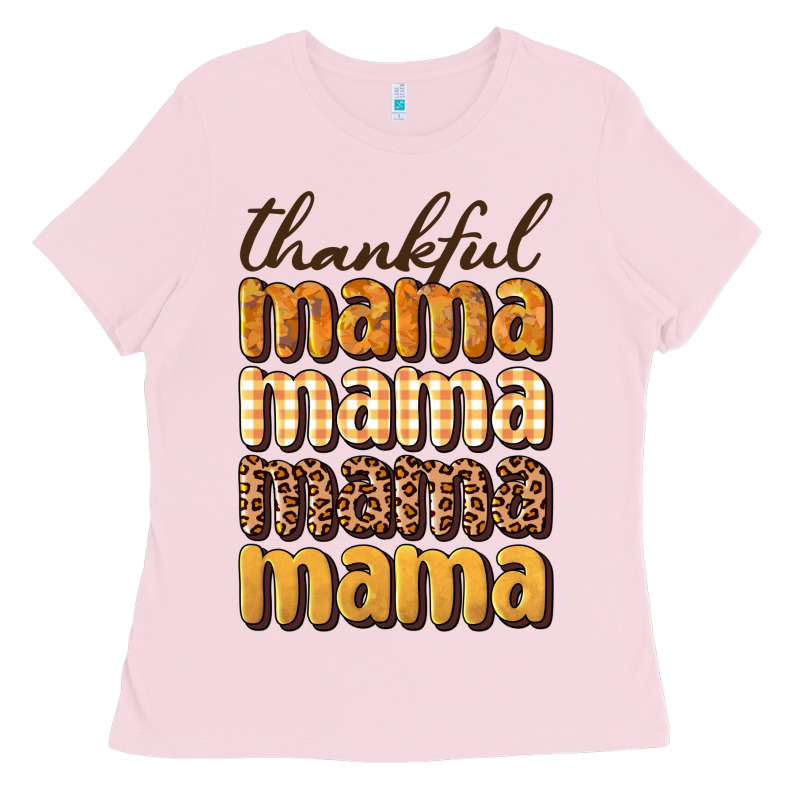 Thankful Mama Ladies Tee by BundleAndBundleShop | Teevron