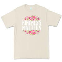 Bone kindness matters flowers Premium Tee - linhVisuals