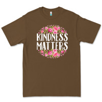 Cacao kindness matters flowers Premium Tee - linhVisuals