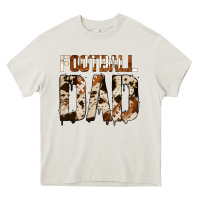 Cream no background american football dad Heavy Core Tee - Jasminsmagicworld