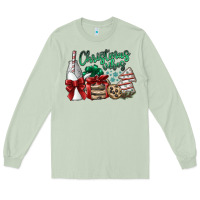 Matcha christmas vibes Long Sleeve Tee - SublimationCraftShop