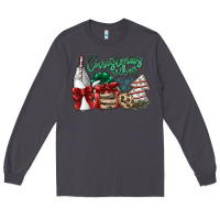 Smoke christmas vibes Long Sleeve Tee - SublimationCraftShop
