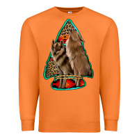 Carrot howling wolves arrowhead Premium Sweatshirt - Jasminsmagicworld