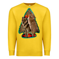 Lemon howling wolves arrowhead Premium Sweatshirt - Jasminsmagicworld