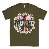 Army Green Easter Day The hunt is on Classic Tee - OliviaCreatesArt
