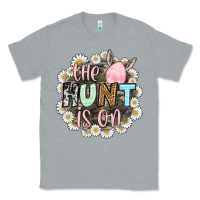 Heather Grey Easter Day The hunt is on Classic Tee - OliviaCreatesArt
