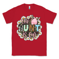 Red Easter Day The hunt is on Classic Tee - OliviaCreatesArt
