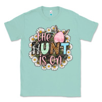 Easter Day The Hunt Is On Classic Tee | Teevron