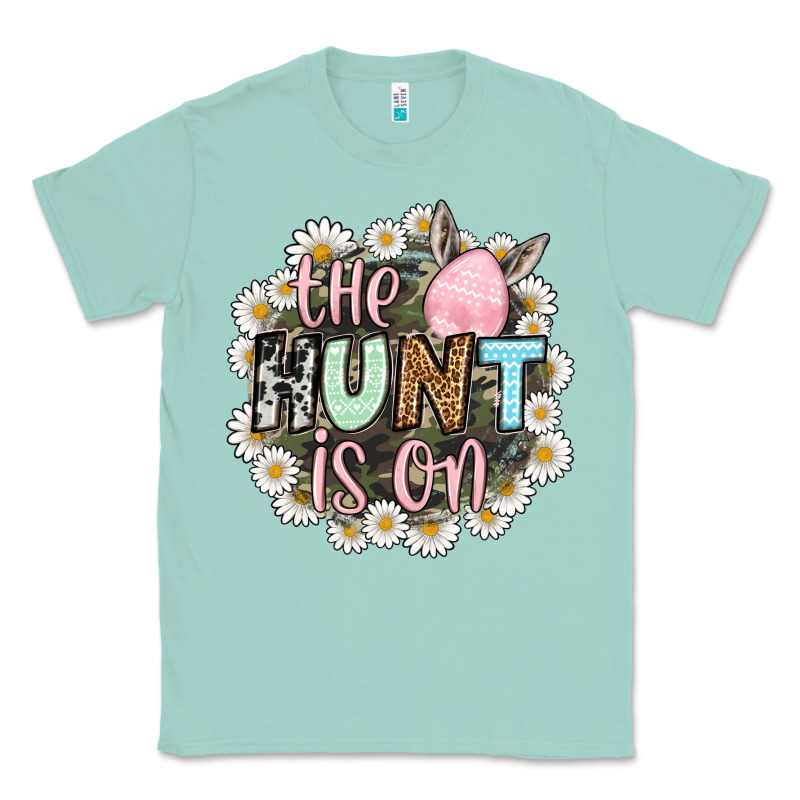 Easter Day The Hunt Is On Classic Tee by OliviaCreatesArt | Teevron
