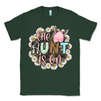 Sports Green Easter Day The hunt is on Classic Tee - OliviaCreatesArt