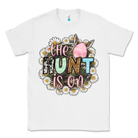 White Easter Day The hunt is on Classic Tee - OliviaCreatesArt